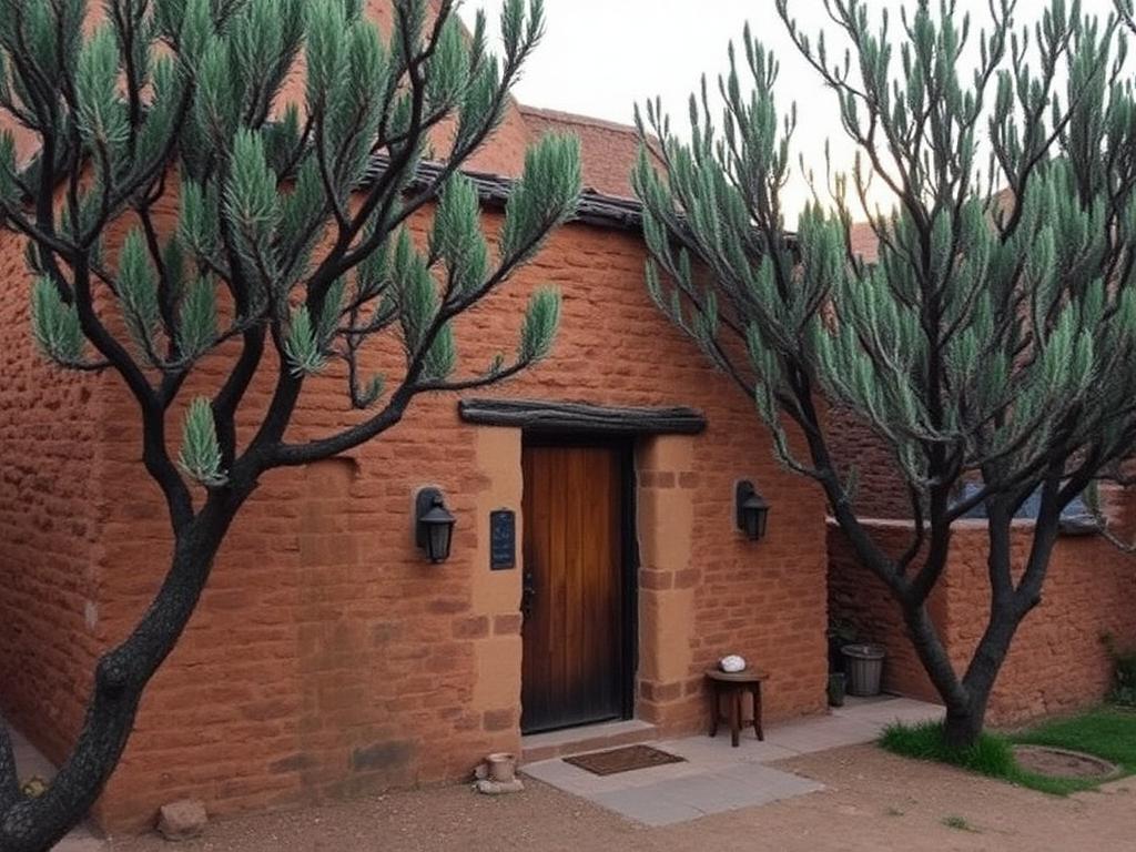 Stone cottage in Lalibela hills