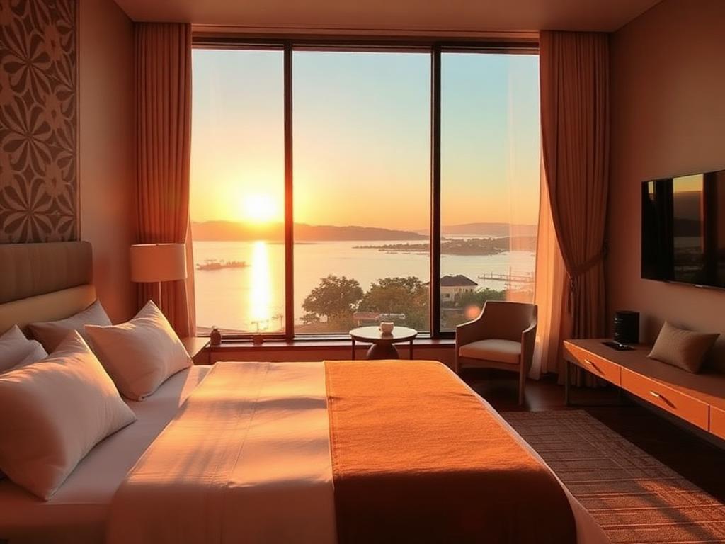 Blue Nile Hotel — Lake view suite